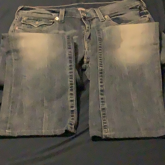 True Religion size 36x32 Blue Jeans. - Picture 5 of 6